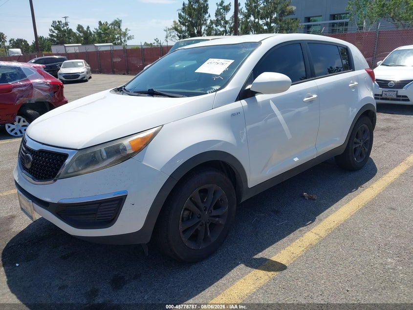 Vin: kndpbcac4e7618116, lot: 46277567, kia sportage lx 20142