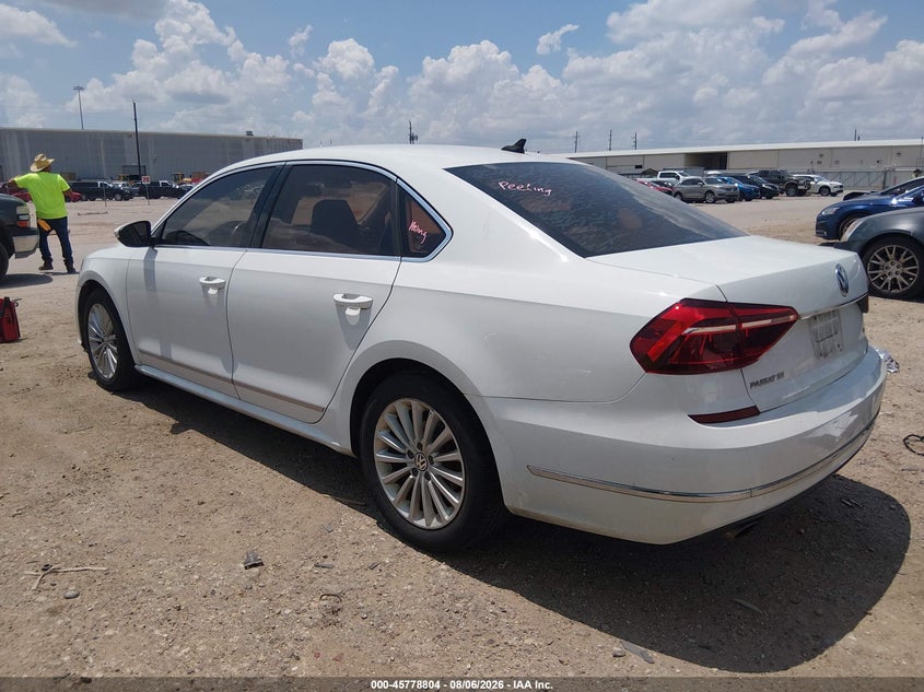 Vin: 1vwbt7a38hc024846, lot: 46277584, volkswagen passat 1.8t se 20173