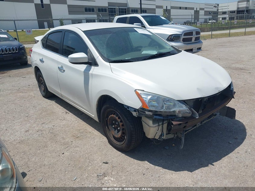 Vin: 3n1ab7ap8el687051, lot: 46277600, nissan sentra s 2014 img_1