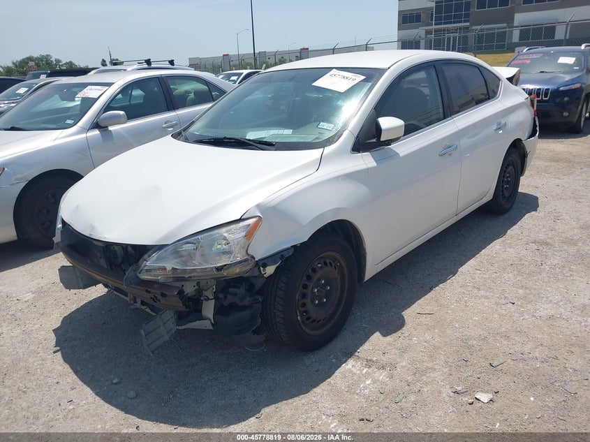 Vin: 3n1ab7ap8el687051, lot: 46277600, nissan sentra s 20142