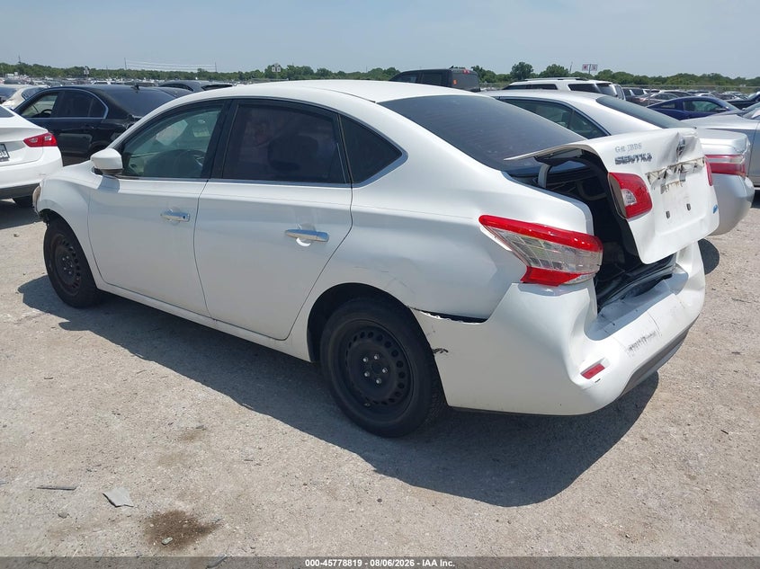 Vin: 3n1ab7ap8el687051, lot: 46277600, nissan sentra s 20143
