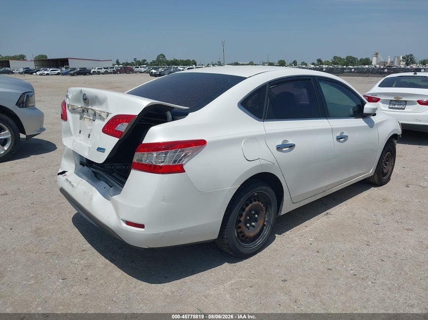 Vin: 3n1ab7ap8el687051, lot: 46277600, nissan sentra s 20144