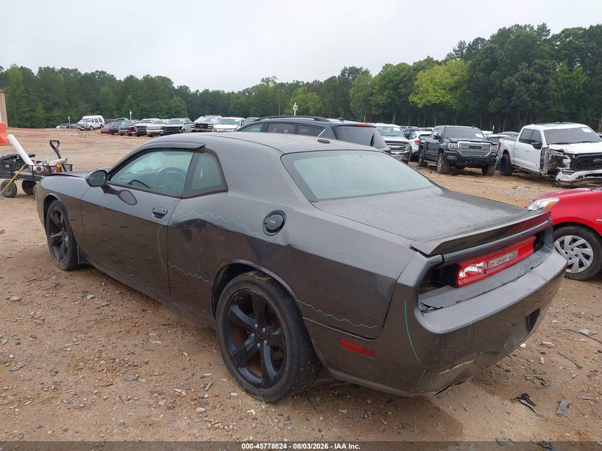 Vin: 2c3cdybt5eh104384, lot: 46277604, dodge challenger r/t 20143