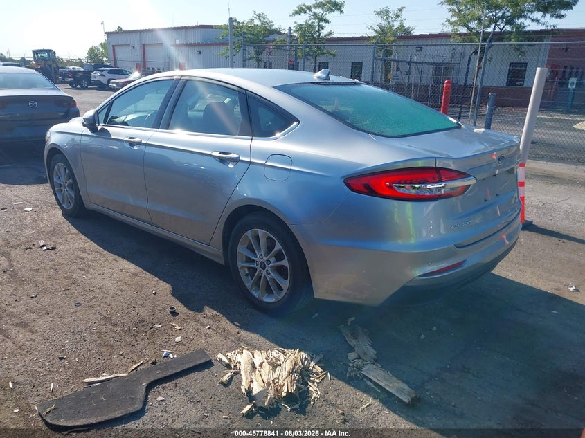 Vin: 3fa6p0hd8lr107384, lot: 46277621, ford fusion se 20203