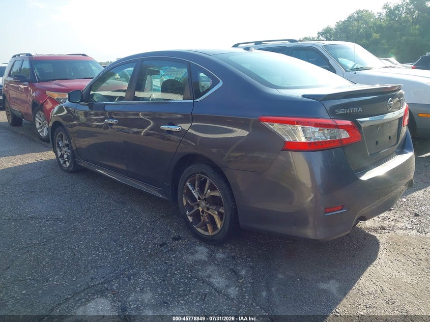 Vin: 3n1ab7ap2fy289208, lot: 46277629, nissan sentra sr 20153