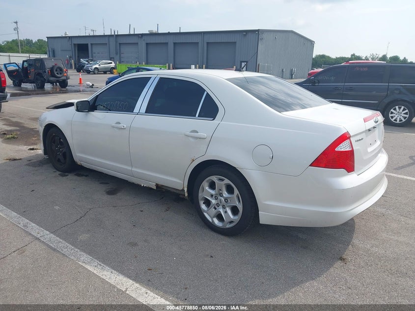 Vin: 3fahp0ha5br266165, lot: 46277630, ford fusion se 20113
