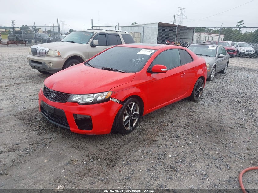 Vin: knafw6a30a5137901, lot: 46277640, kia forte koup sx 20102