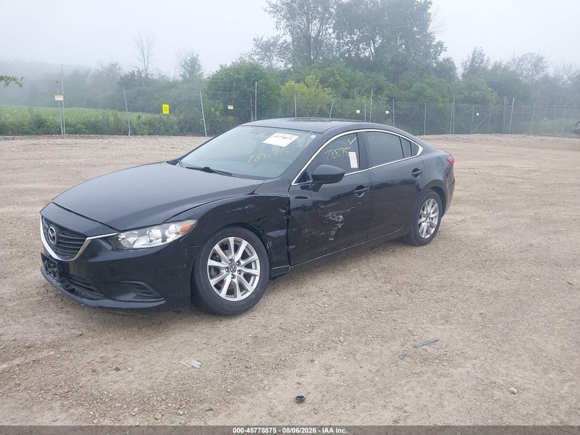 Vin: jm1gj1u5xf1180176, lot: 46277655, mazda mazda6 i sport 20152