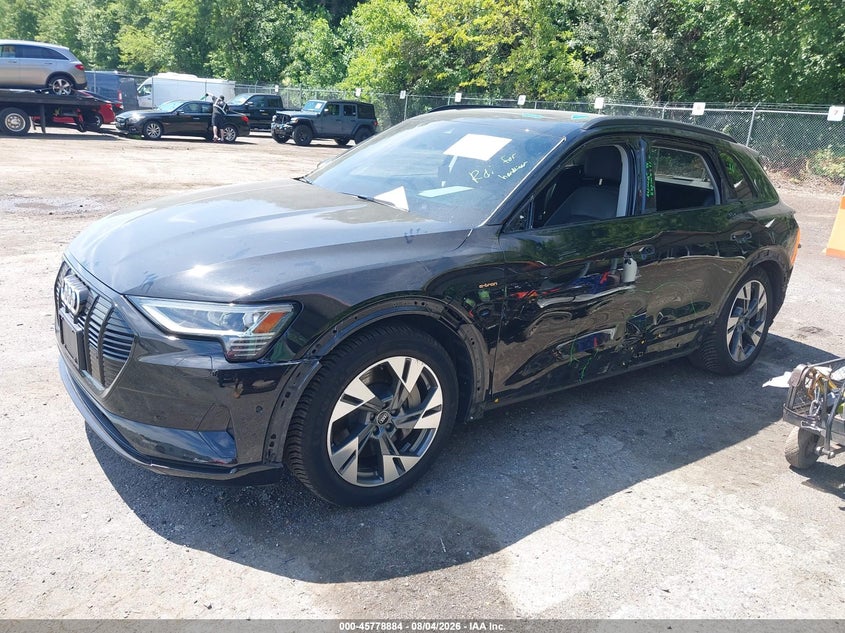 Vin: wa1aaage4mb007479, lot: 46277664, audi e-tron premium quattro 20212