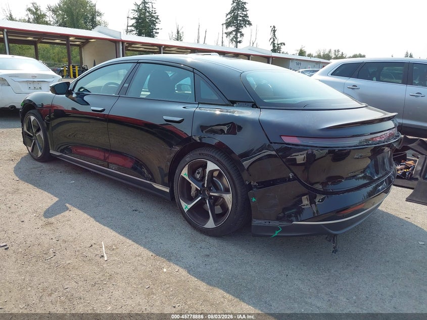 Vin: 50ea1tea2pa001915, lot: 46277666, lucid air touring 20233