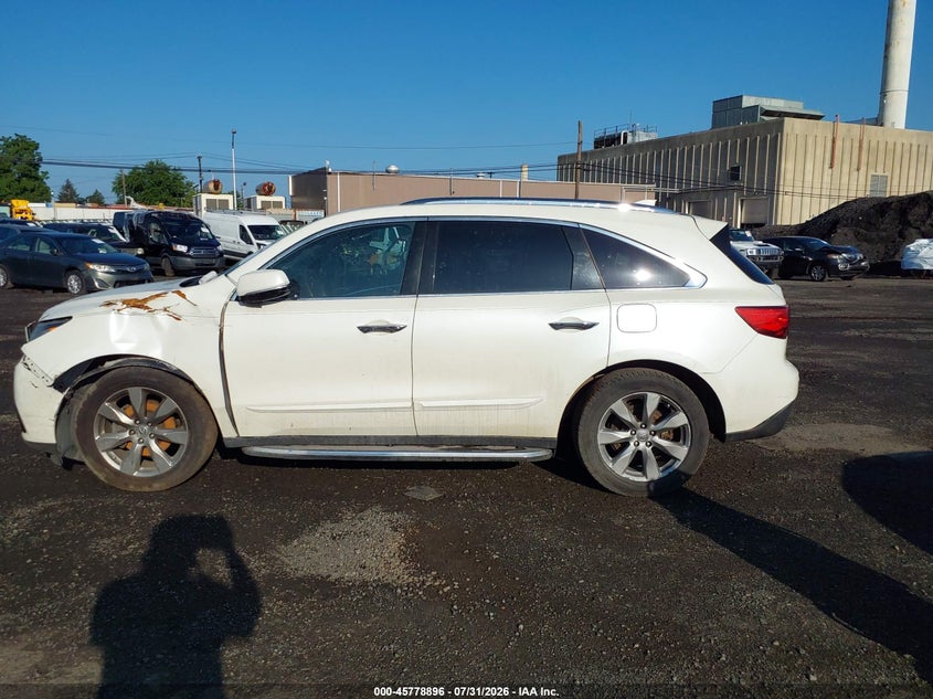 ACURA MDX 2014 VIN 5FRYD4H8XEB005755