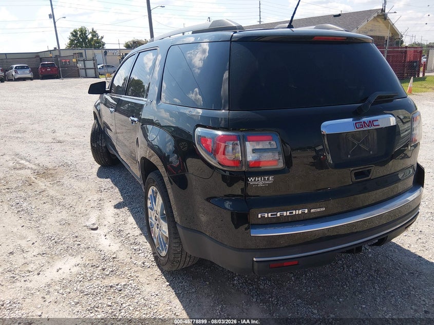Vin: 1gkkrskd2hj193580, lot: 46277679, gmc acadia limited 20173