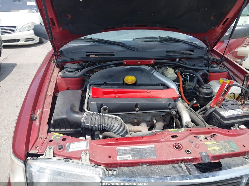 1998 SAAB 900 CABRIO 2.0L I-4 DOHC, TURBO, 185HP