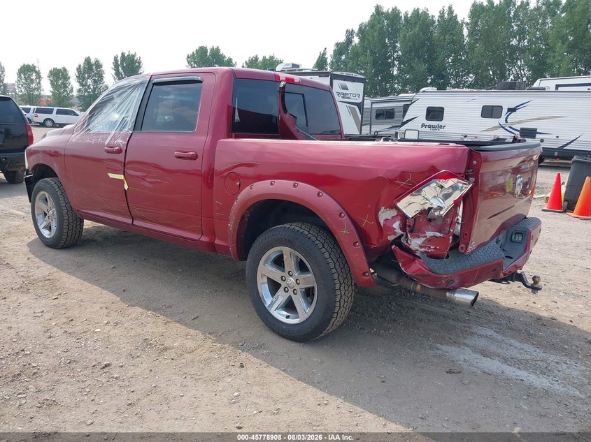 Vin: 1c6rd7mt8cs195824, lot: 46277688, ram 1500 sport 20123