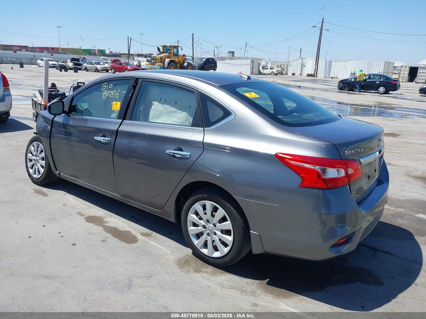 Vin: 3n1ab7ap1hl654249, lot: 46277690, nissan sentra sv 20173
