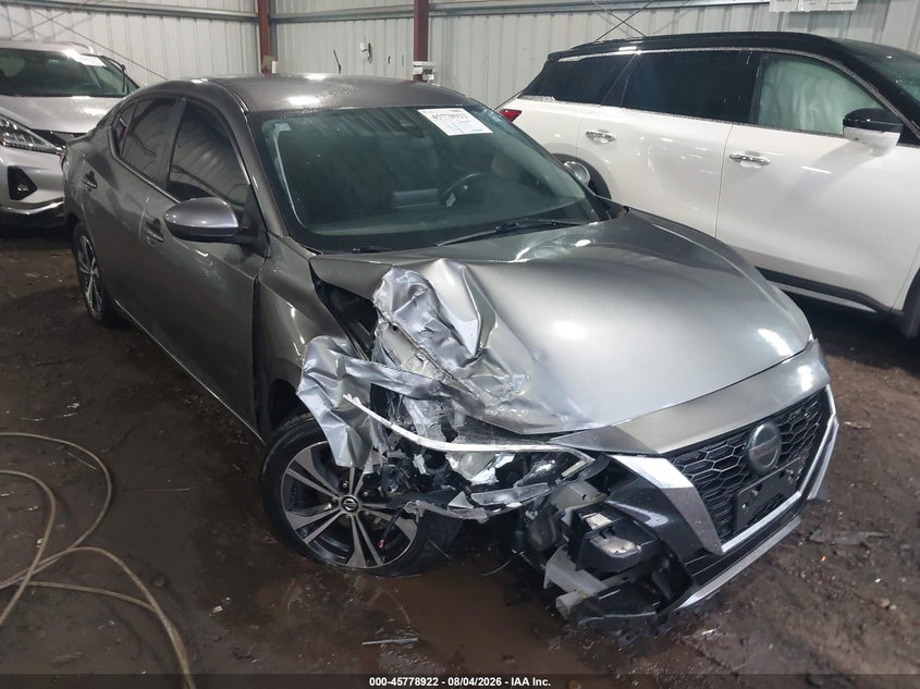 Vin: 3n1ab8cv1ny241201, lot: 46277702, nissan sentra sv xtronic cvt 2022 img_1