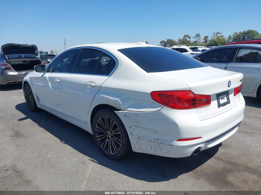 Vin: wbaja5c59kww43028, lot: 46277710, bmw 530i 20193