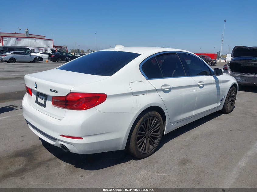 Vin: wbaja5c59kww43028, lot: 46277710, bmw 530i 20194