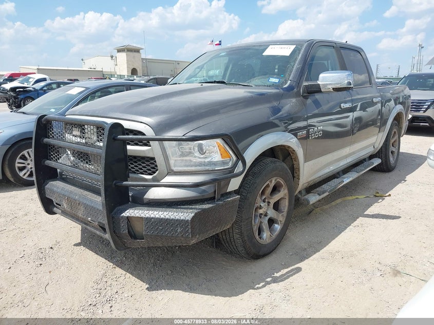 Vin: 1c6rr6nt6gs164507, lot: 46277713, ram 1500 laramie 20162