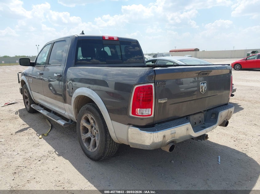 Vin: 1c6rr6nt6gs164507, lot: 46277713, ram 1500 laramie 20163