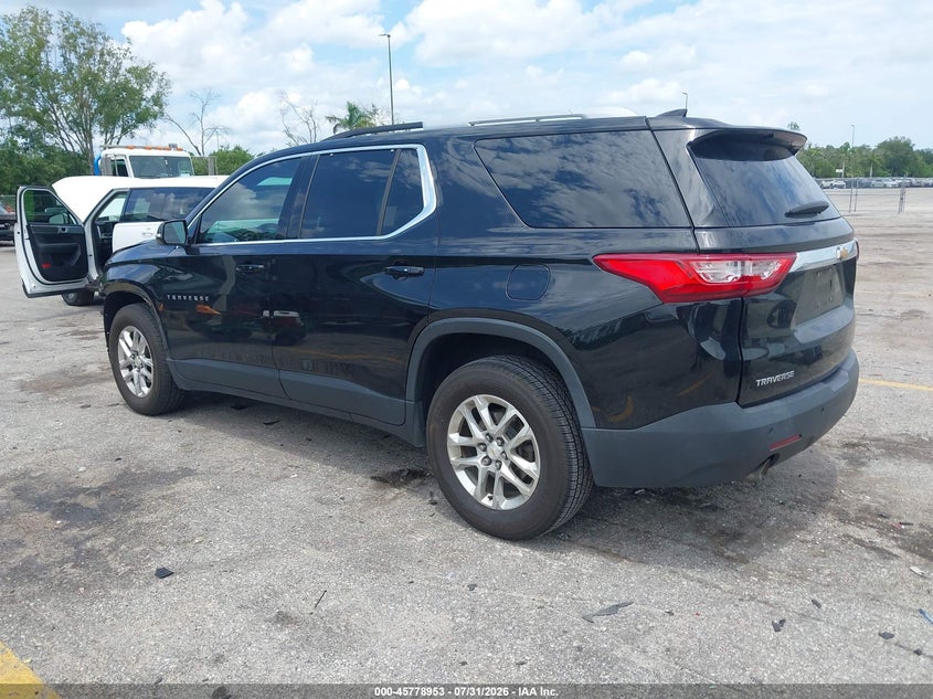 Vin: 1gnergkw6jj151496, lot: 46277732, chevrolet traverse lt cloth 20183