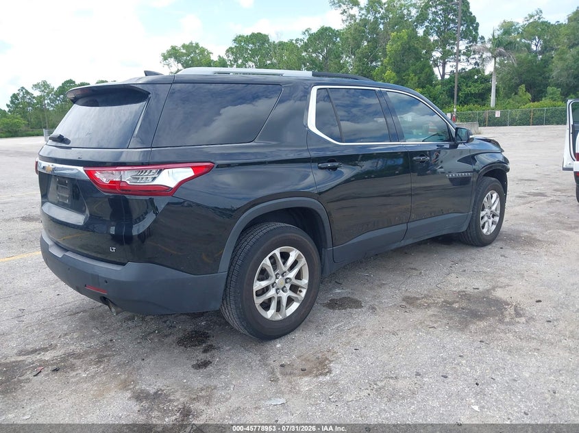 Vin: 1gnergkw6jj151496, lot: 46277732, chevrolet traverse lt cloth 20184