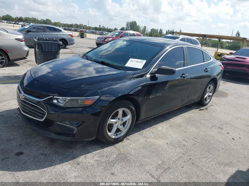 CHEVROLET MALIBU 2017 VIN 1G1ZB5ST7HF253436