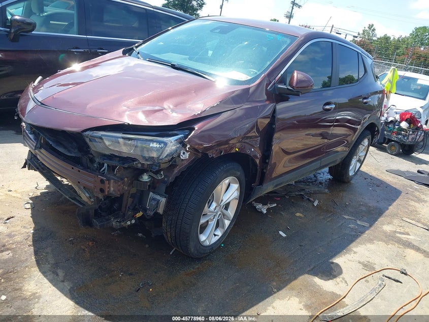 Vin: kl4mmbs22pb099039, lot: 46277740, buick encore gx preferred fwd 20232