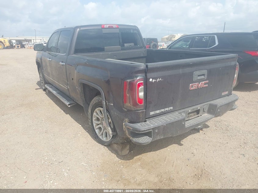 Vin: 3gtu2mec0gg300679, lot: 46277741, gmc sierra 1500 sle 20163