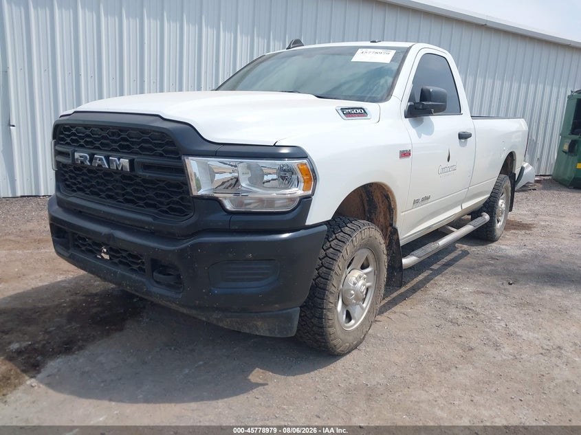 Vin: 3c6mr5aj0ng390491, lot: 46277760, ram 2500 tradesman  4x4 8' box 20222