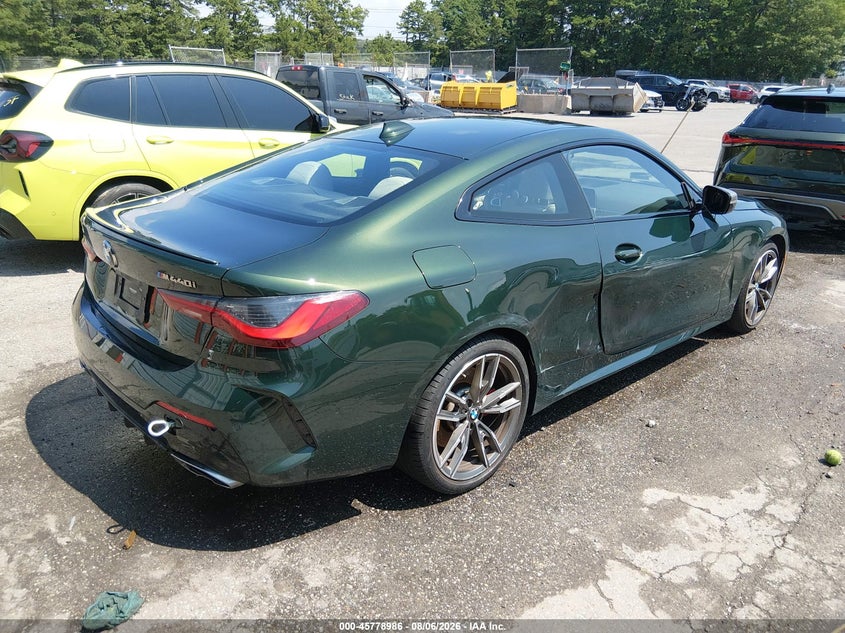 Vin: wba13ar09ncj13999, lot: 46277767, bmw m440i xdrive 20224