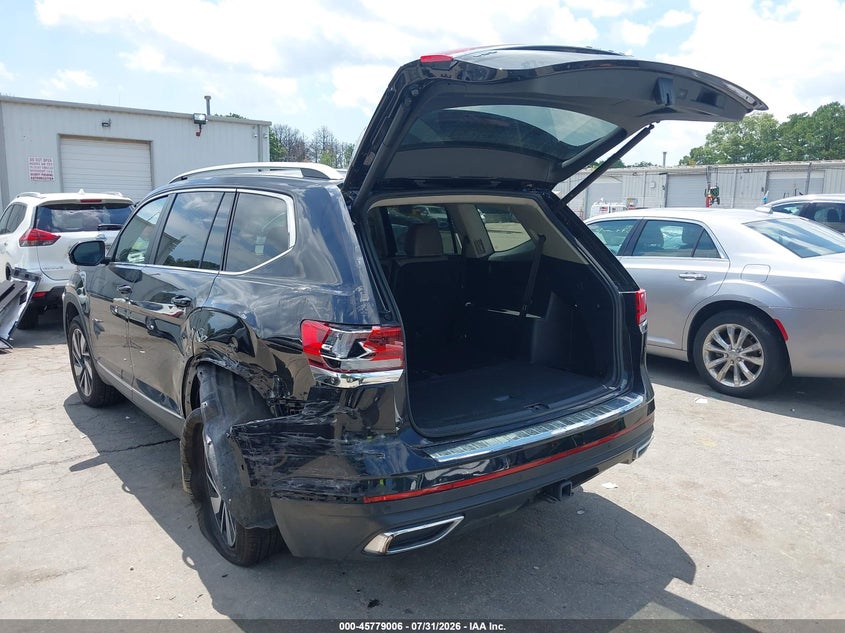 Vin: 1v2br2ca3rc553105, lot: 46277786, volkswagen atlas 2.0t sel 20243