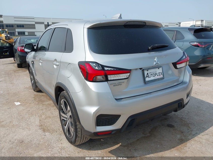 Vin: ja4ap3au1lu001135, lot: 46277790, mitsubishi outlander sport 2.0 es 20203