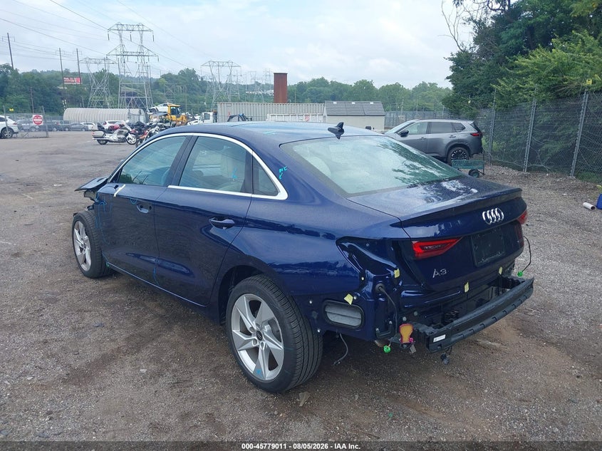 2024 AUDI A3 auction photo 3