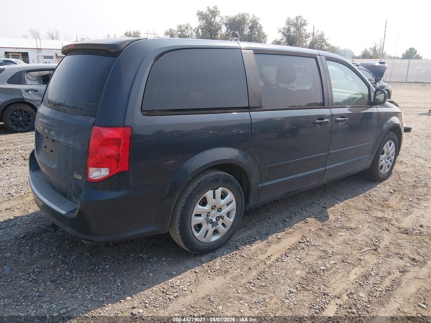 Vin: 2c4rdgbg4er354762, lot: 46277801, dodge grand caravan se 20144