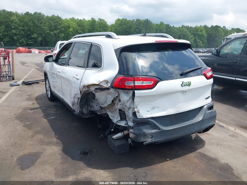 Vin: 1c4pjlcb3hd225091, lot: 46277840, jeep cherokee latitude 20173