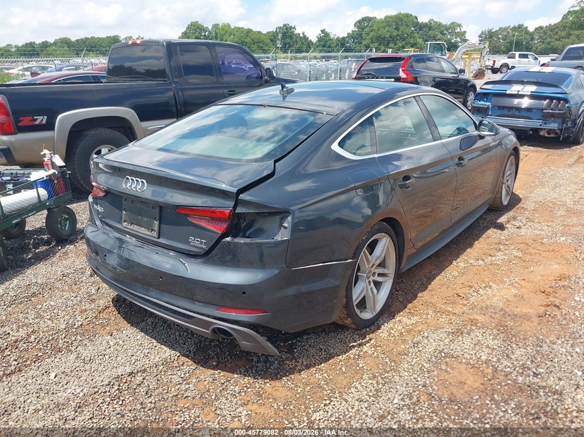 Vin: wauencf52ja010629, lot: 46277862, audi a5 2.0t premium 20184