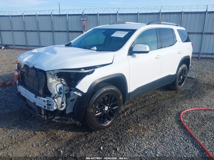 Vin: 1gkknmlsxjz218432, lot: 46277871, gmc acadia slt-1 20182