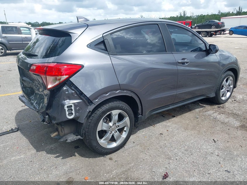 Vin: 3czru5h31hg704958, lot: 46277885, honda hr-v lx 20174