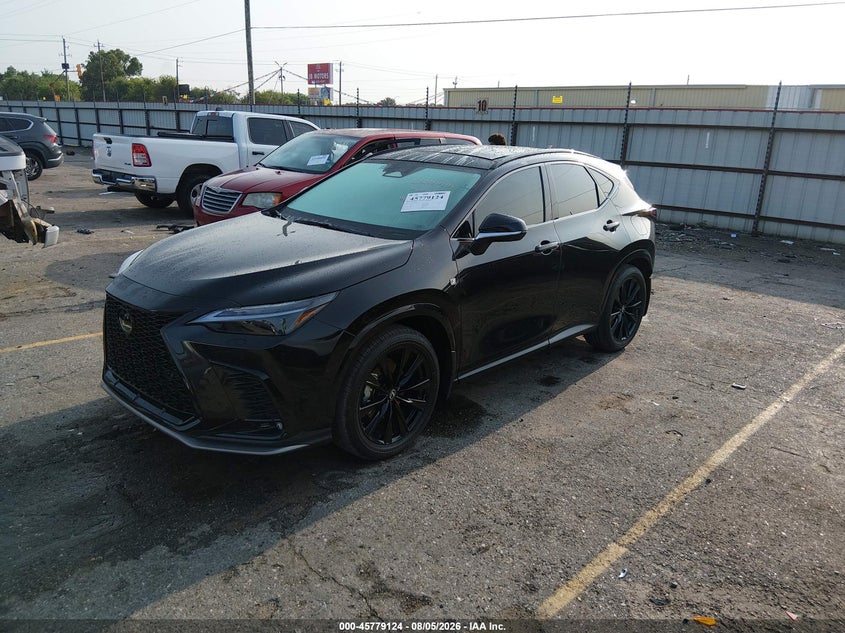 Vin: 2t2kgcez9tc118342, lot: 46277904, lexus nx 350 f sport handling 20262