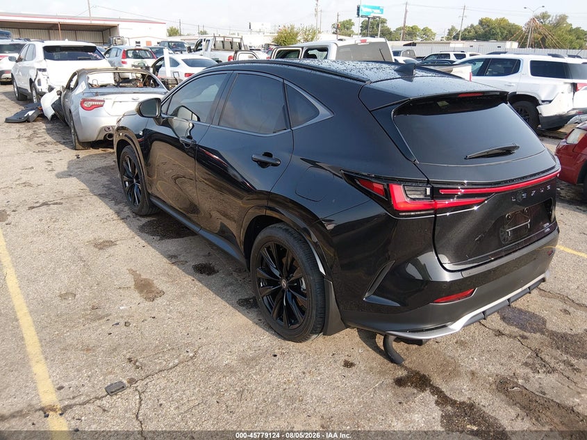 Vin: 2t2kgcez9tc118342, lot: 46277904, lexus nx 350 f sport handling 20263