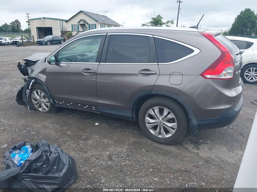 Vin: 5j6rm4h78cl077202, lot: 46277908, honda cr-v ex-l 20123