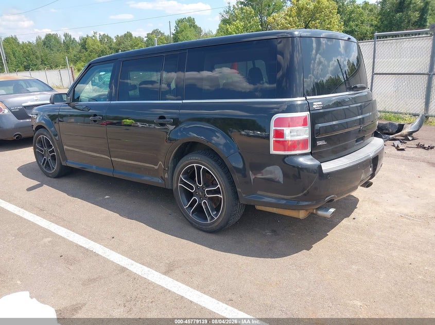 Vin: 2fmgk5c80ebd13932, lot: 46277919, ford flex sel 20143