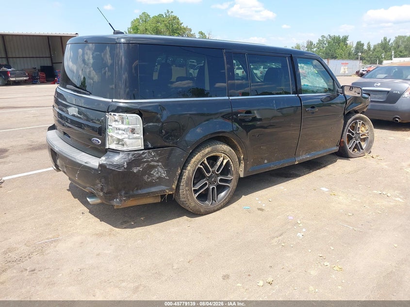 Vin: 2fmgk5c80ebd13932, lot: 46277919, ford flex sel 20144
