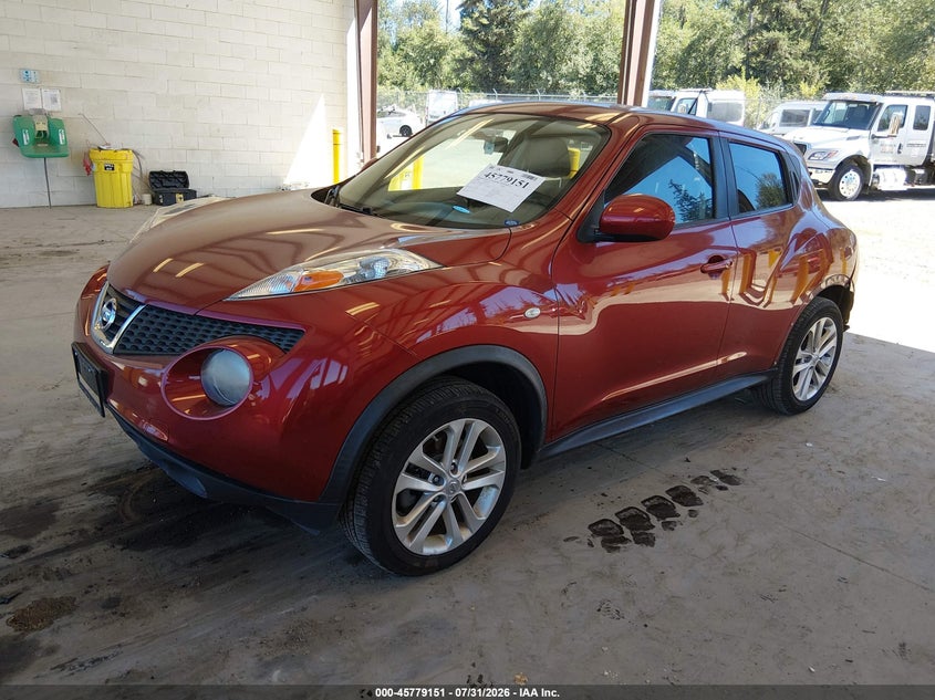 Vin: jn8af5mv2dt211165, lot: 46277931, nissan juke sl 20132