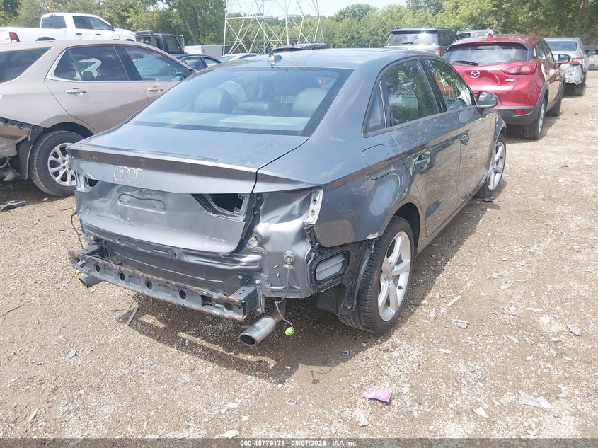 Vin: waub8gff4g1025295, lot: 46277958, audi a3 2.0t premium 20164