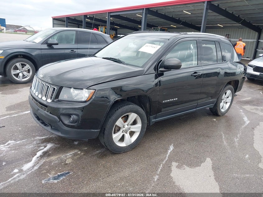 Vin: 1c4njdbb0gd661992, lot: 46277967, jeep compass sport 20162