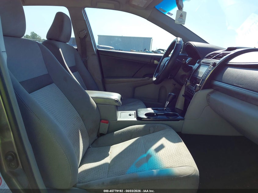 2014 TOYOTA CAMRY SEDAN 2.5L I-4 DOHC, VVT, 178HP