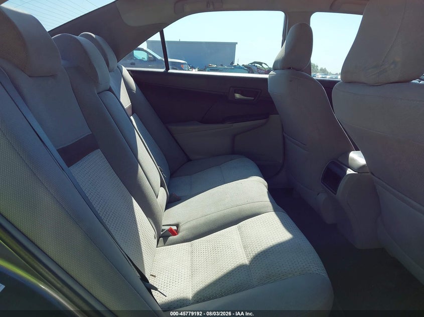 2014 TOYOTA CAMRY SEDAN 2.5L I-4 DOHC, VVT, 178HP