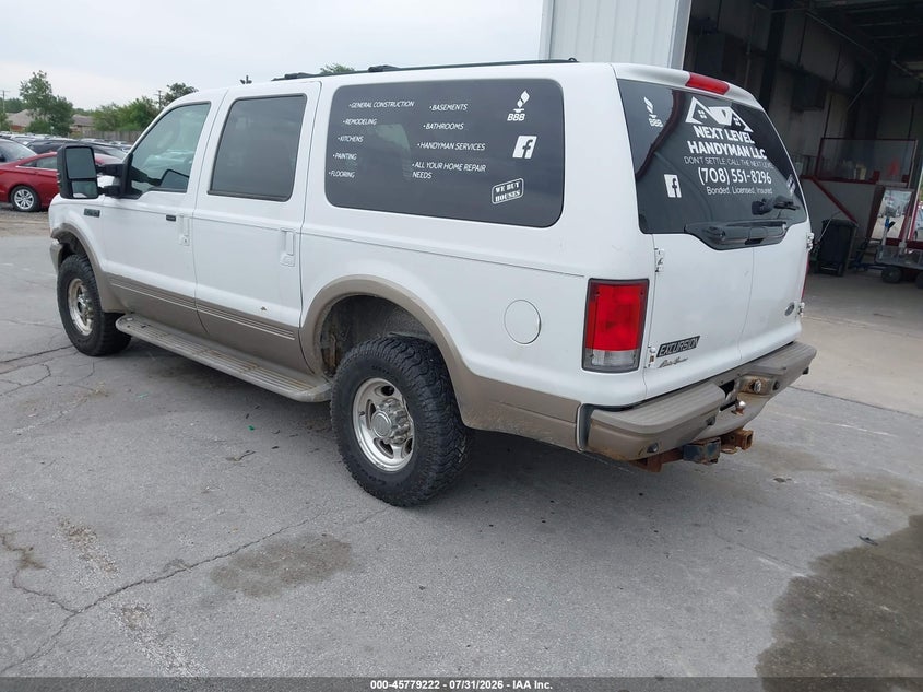 2003 FORD EXCURSION auction photo 3